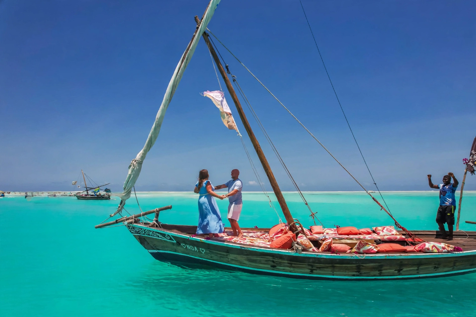 Mnemba Island dolphin and snorkeling Zanzibar